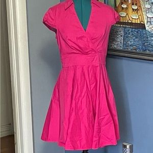 Betsey Johnson hot pink dress Sz 8